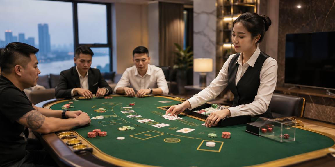 bm66 Bàn Live Casino với dealer thật từ studio chuyên nghiệp